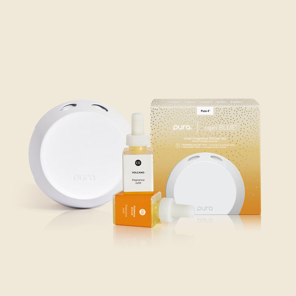 Volcano and Pumpkin Dulce Pura Smart Home Diffuser Kit