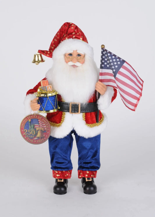 The Stars & Stripes Santa - Karen Didion
