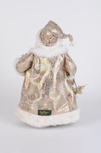 Lighted Sage Elegance Santa - Karen Didion