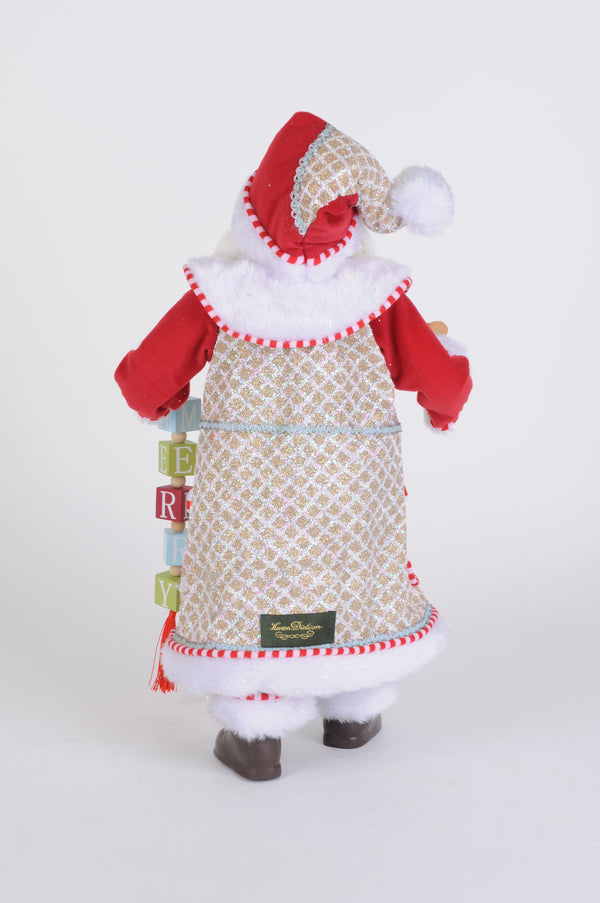 Merry Gingerbread Santa - Karen Didion