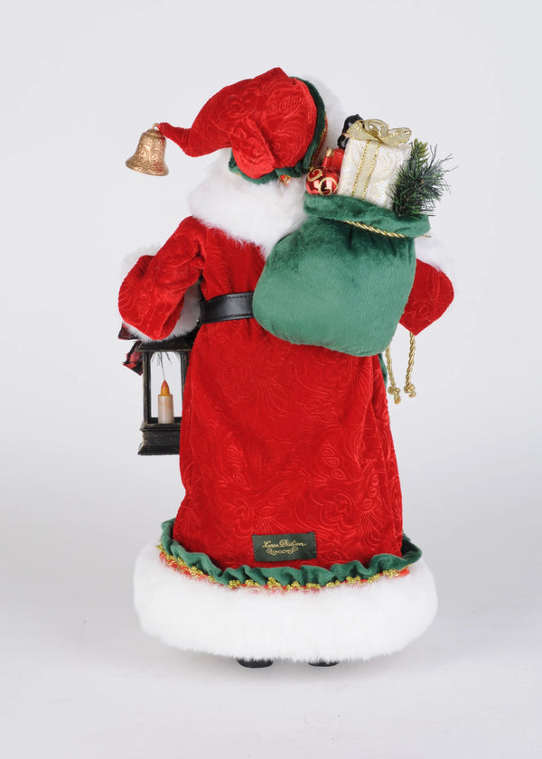 Lighted Christmas Stories Santa Small - Karen Didion