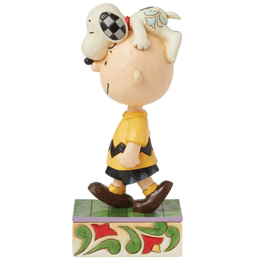 Snoopy On Charlie Brown