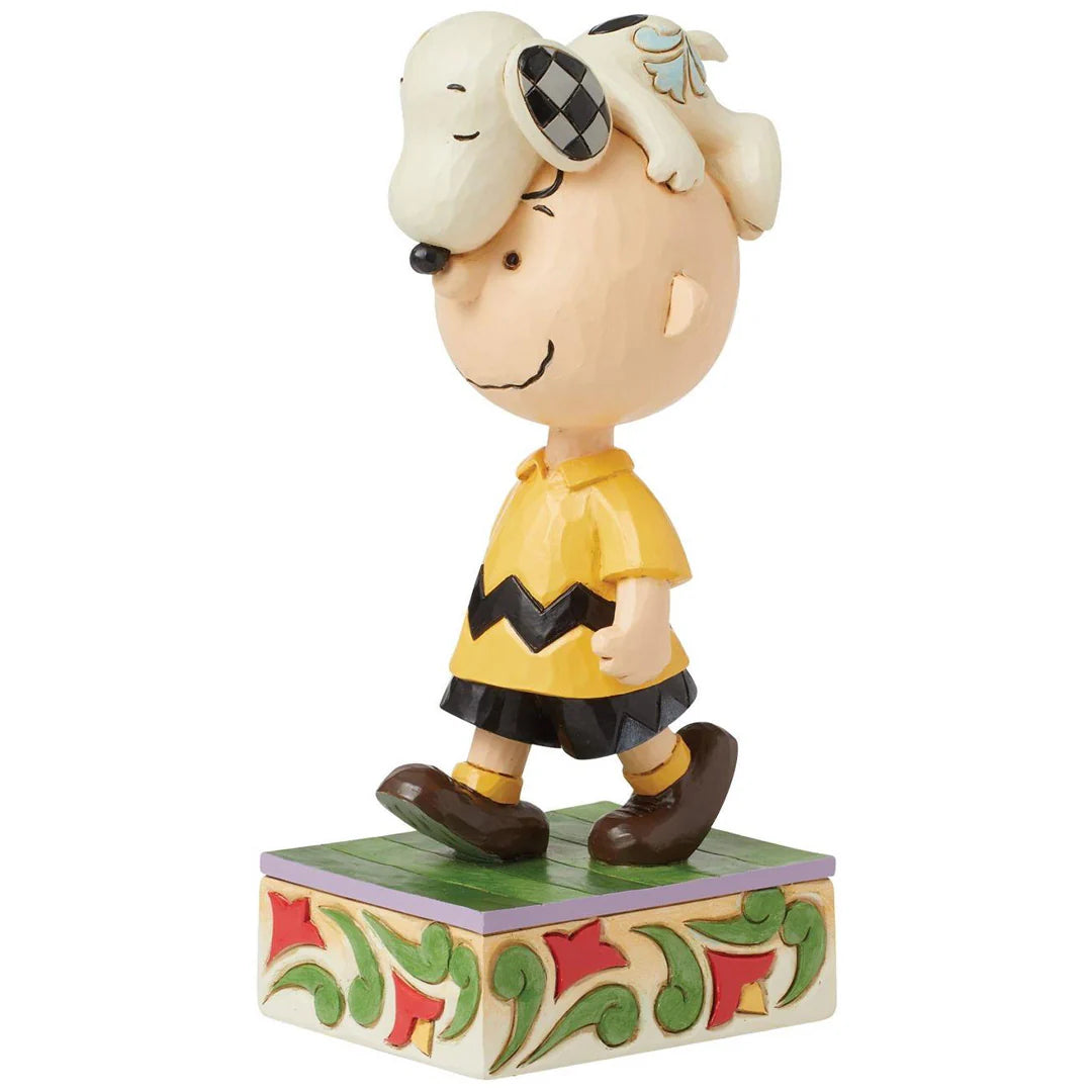 Snoopy On Charlie Brown