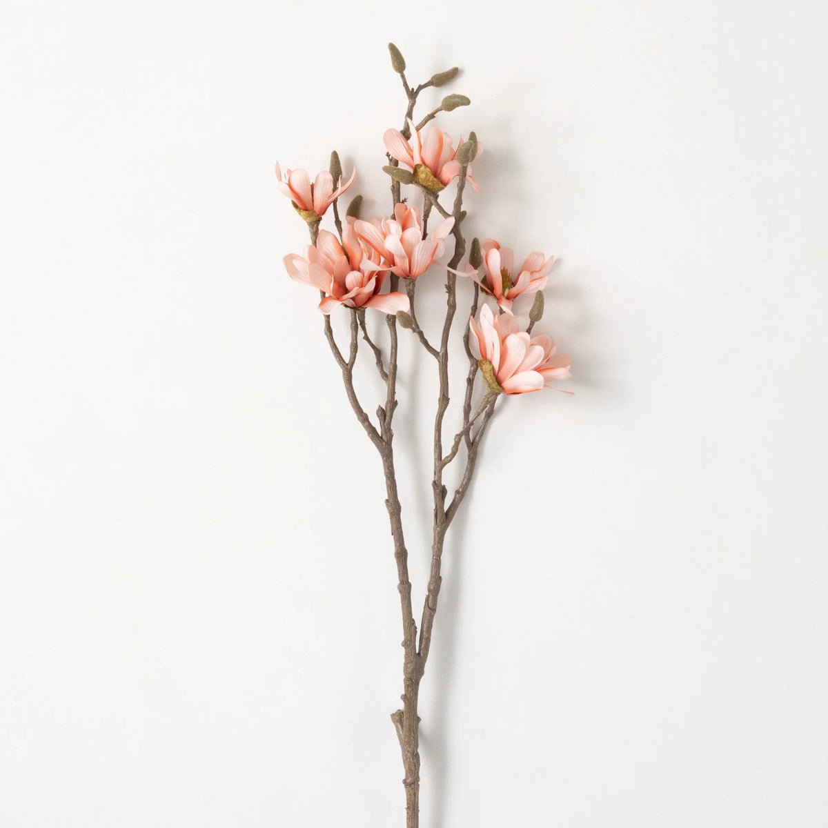 33" Salmon Coral Magnolia Spray