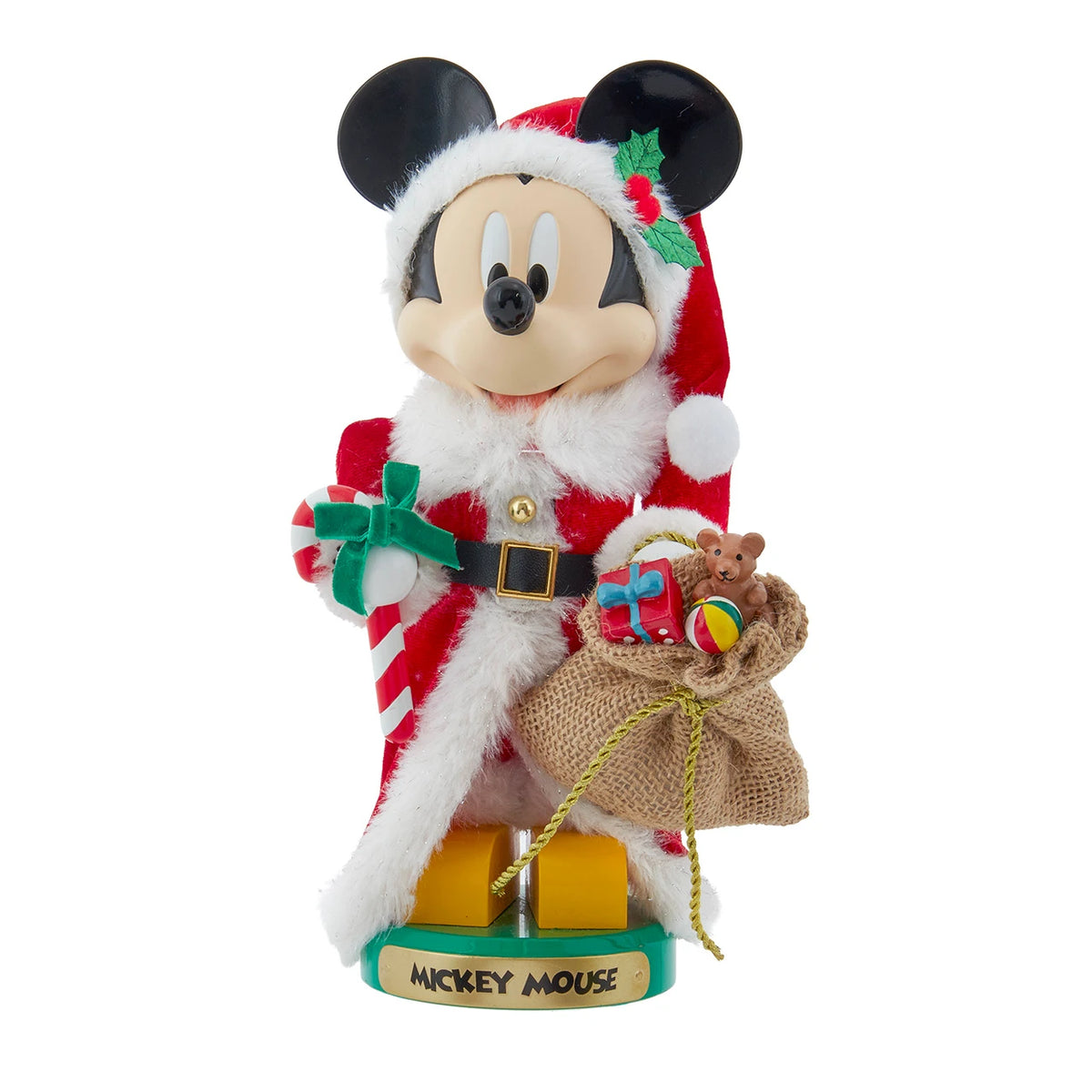 10" Santa Mickey Nutcracker