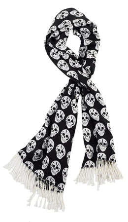 Skull Halloween Scarf