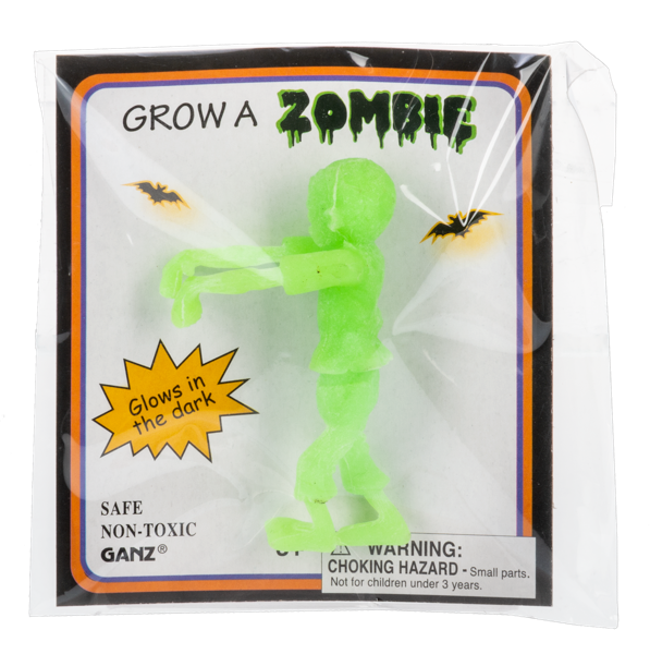 Grow a Glow In The Dark Zombie Halloween Toy