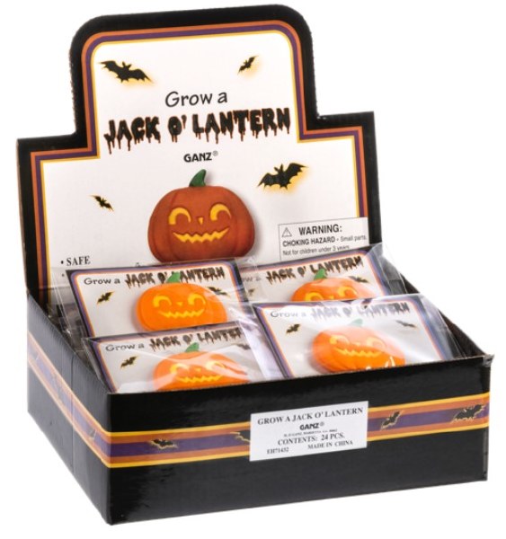 Grow a Jack O Lantern Halloween Toy