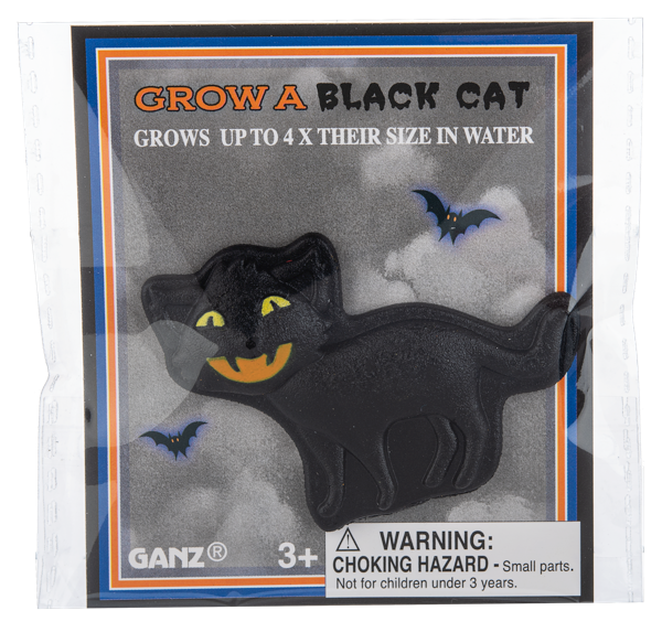 Grow a Black Cat Halloween Toy