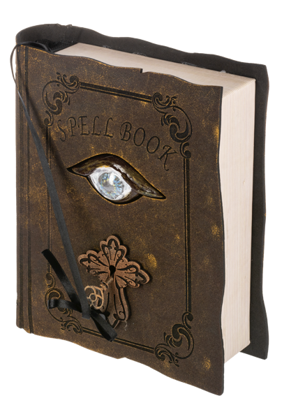 Prelit Spooky Spellbook Halloween Decor