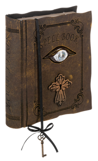 Prelit Spooky Spellbook Halloween Decor