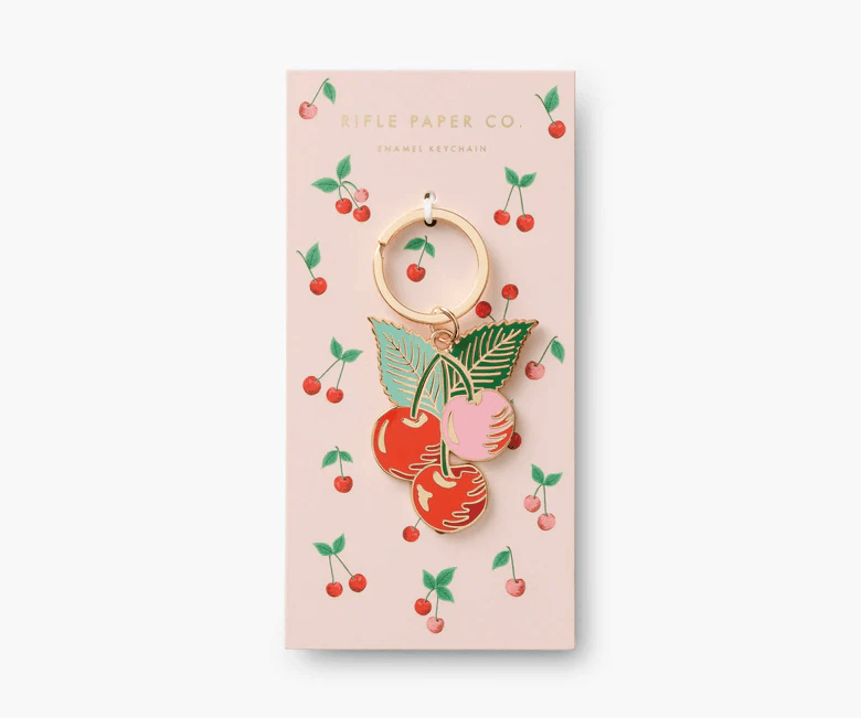 Cherries Keychain