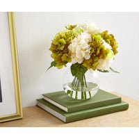 9.5" Olive Green Hydrangea Bouquet