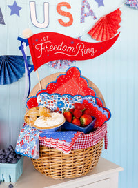 Floral Americana Dinner Napkin