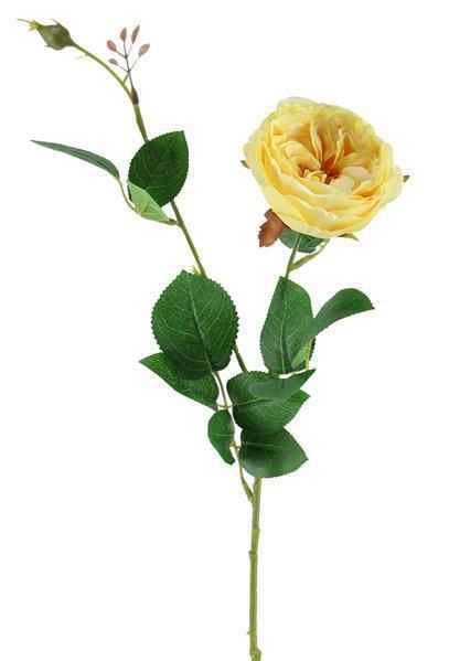 21" Yellow Rose Spray