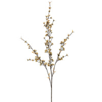 38" Fall Blossom Spray, Ivory