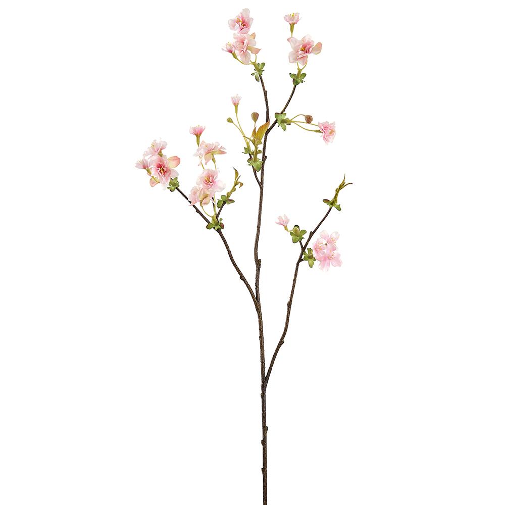 27" Pink Mini Cherry Blossom Spray