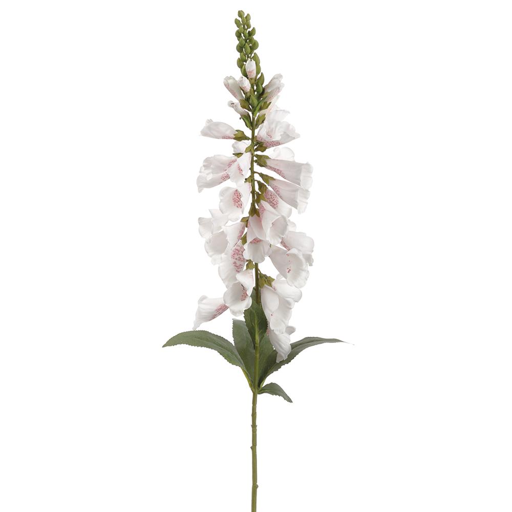 38" Foxglove Spray, White/Pink