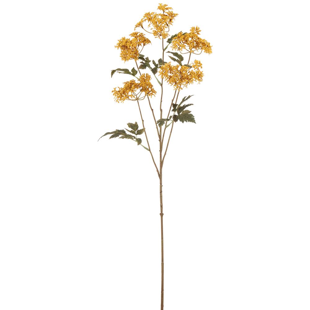 36.5" Queen Anne's Lace Spray, Mustard