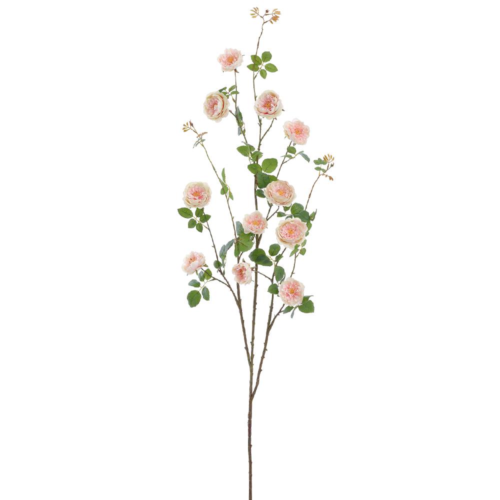 59" Pink/Cream Rose Spray
