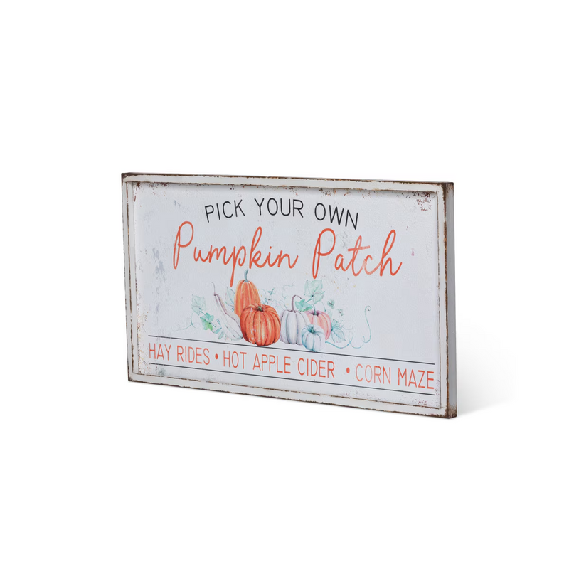 Pumpkin Patch Iron Sign