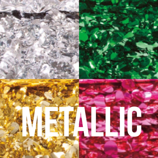 5 Yard Metallic Floral Sheeting (Roll)