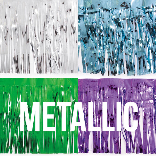 15"X10' Metallic Fringe