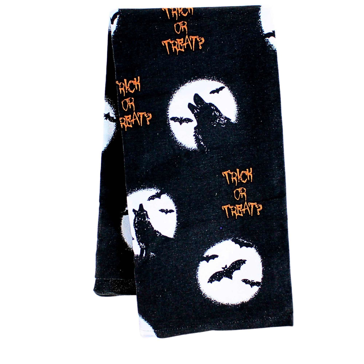 Halloween Dishtowel Screen Printed Assorted