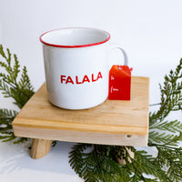 Fa La La Camper Christmas Mug (CLR)