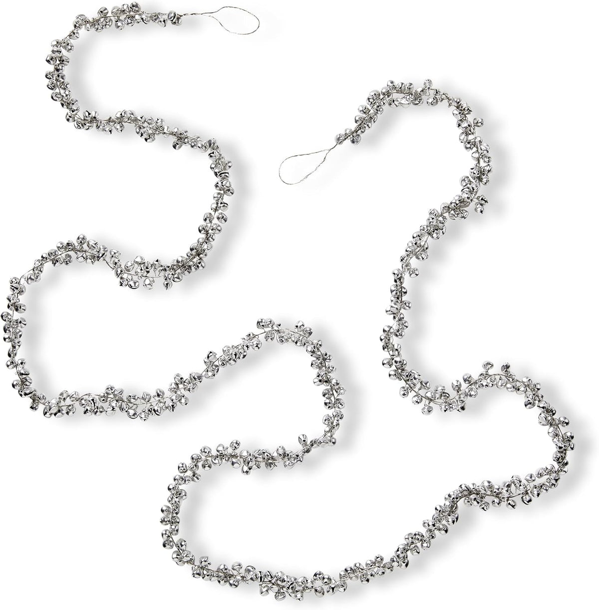 Silver Jingle Bell Garland