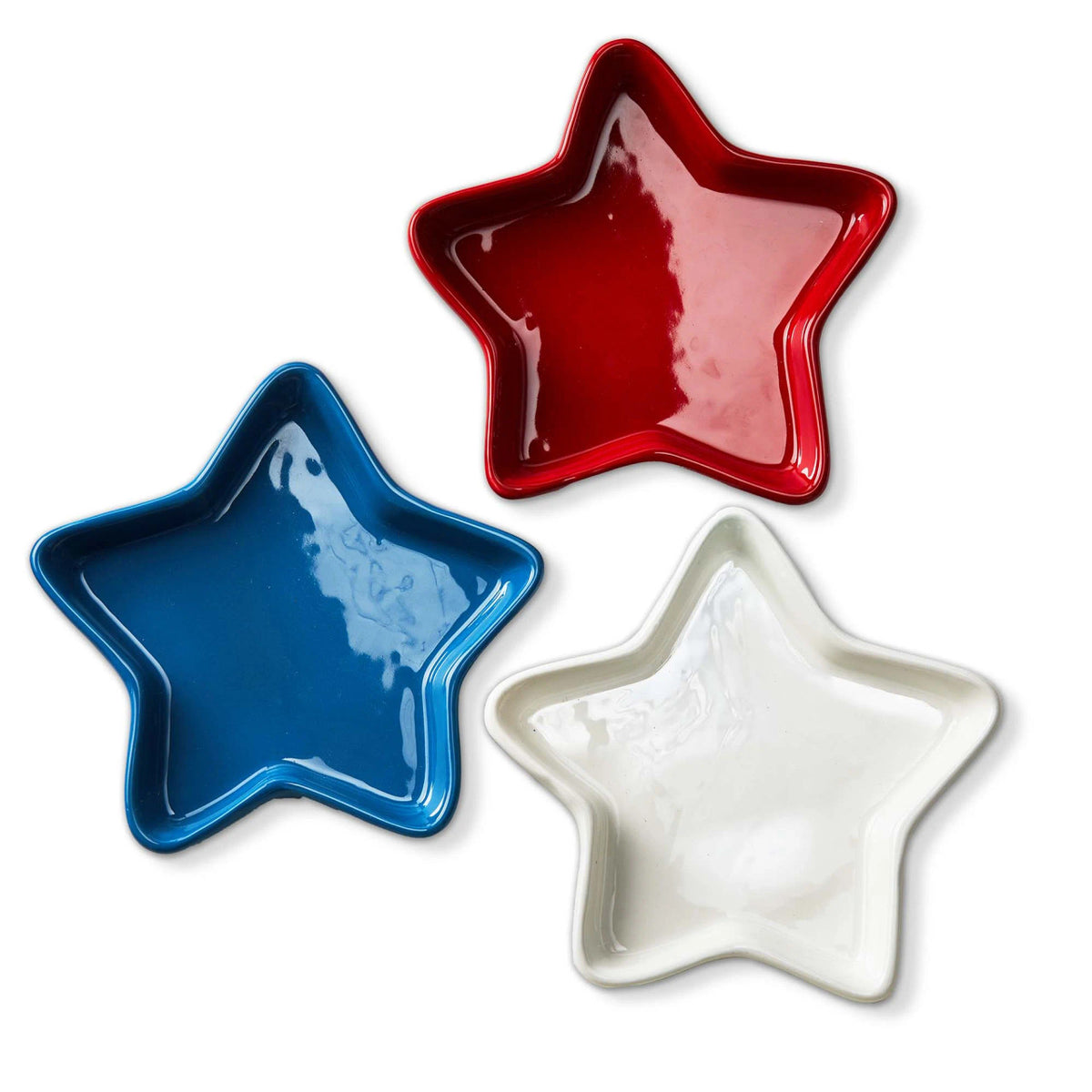 Star Appetizer Plates, Assorted