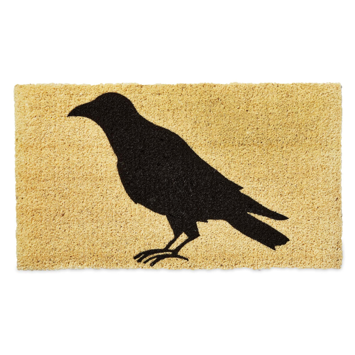 Black Crow Coir Halloween Doormat