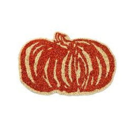 Pumpkin Shape Coir Doormat
