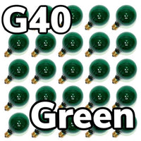 G40 Transparent Bulbs Box of 25