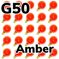 G50 Transparent Bulbs Box of 25