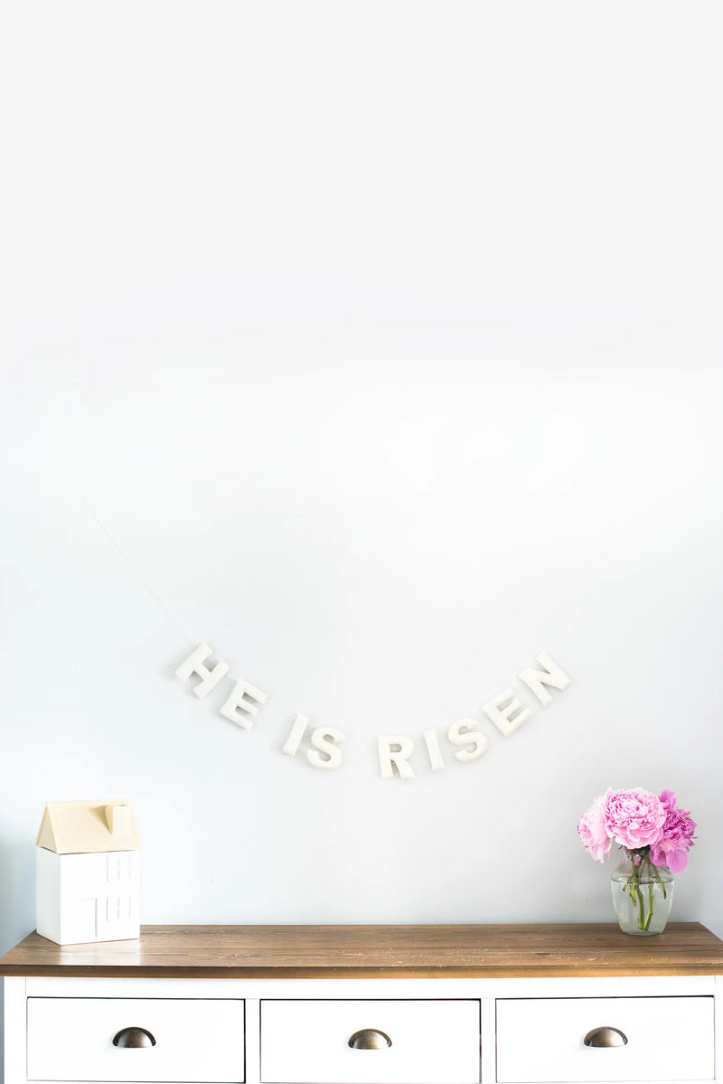 Easter He Is Risen Banner