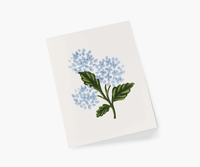 Hyrdrangea Bloom Card