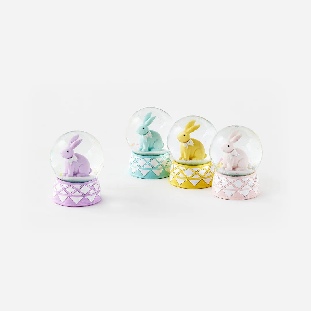 2.5" Bunny, Water Globe, Assorted