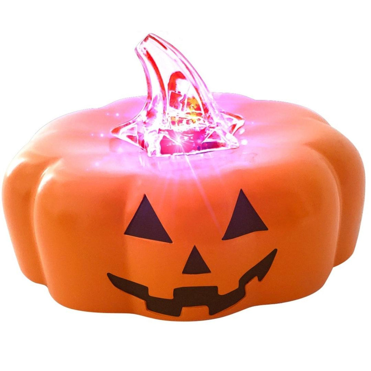 Flashing Pumpkin Jack-O-Lantern Light