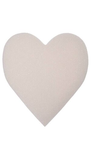 20X2" White Heart Solid Foam