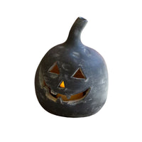 Jack O Lantern Clay Black Small