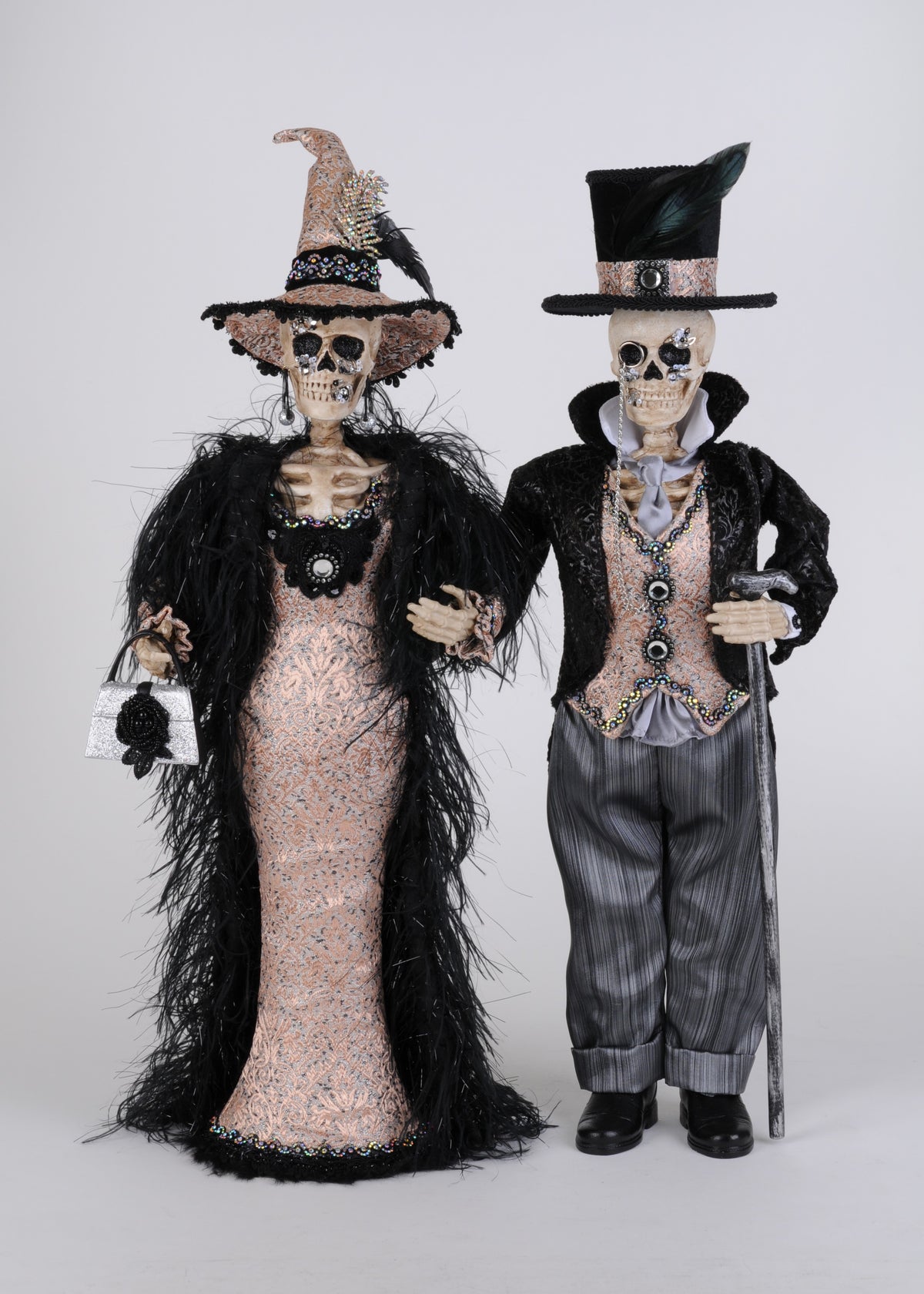 Harry & Lucy Skeleton Pair Set of 2 - Karen Didion