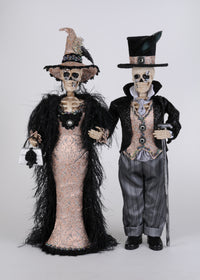 Harry & Lucy Skeleton Pair Set of 2 - Karen Didion