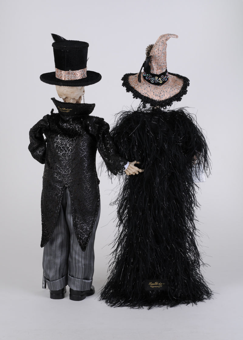 Harry & Lucy Skeleton Pair Set of 2 - Karen Didion