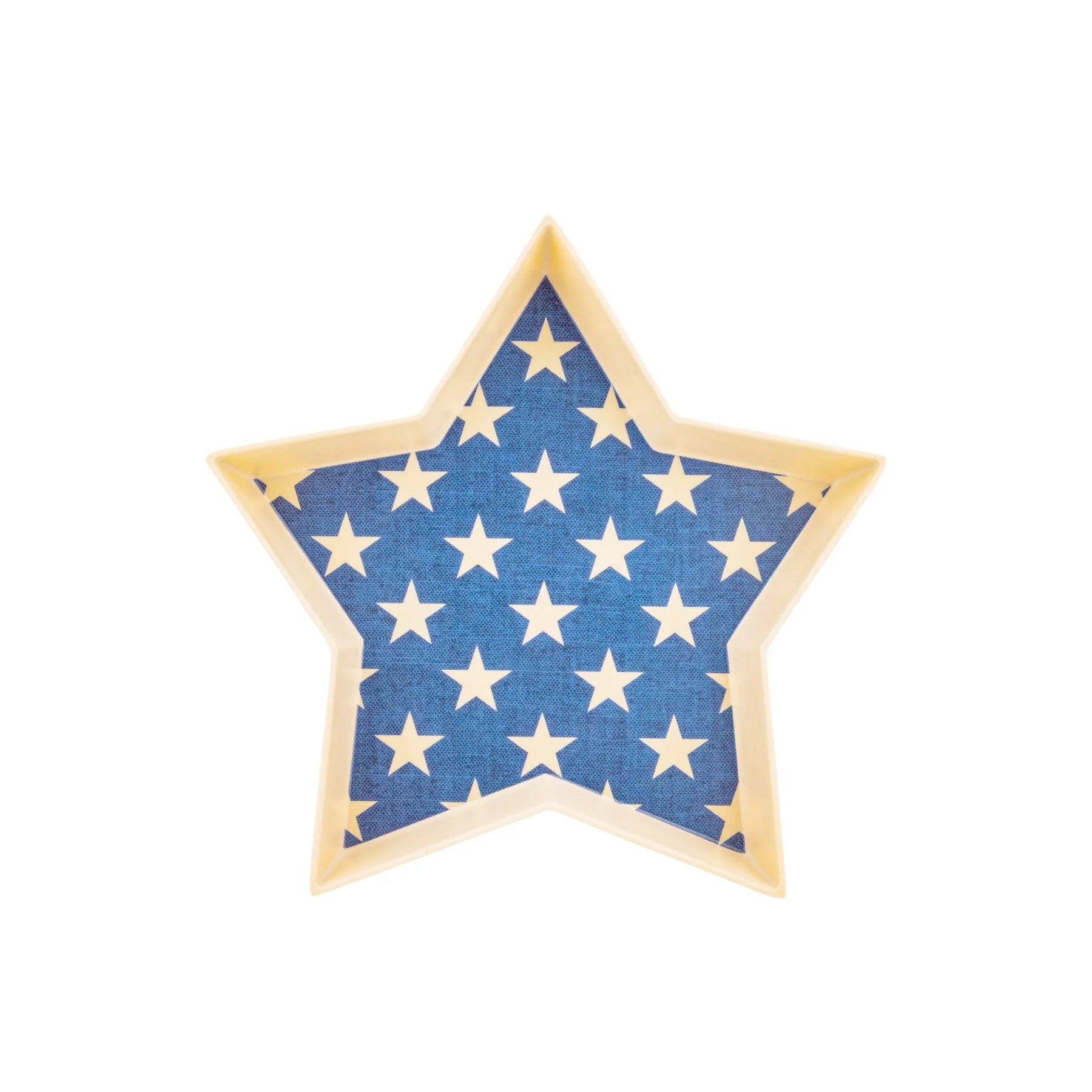 Hamptons Star Shaped Bamboo Tray Set