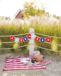 USA Oversize Felt Banner