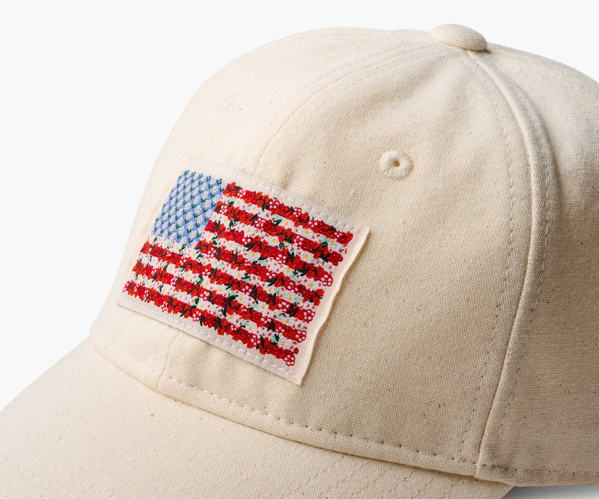 Americana Baseball Cream Hat