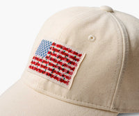 Americana Baseball Cream Hat