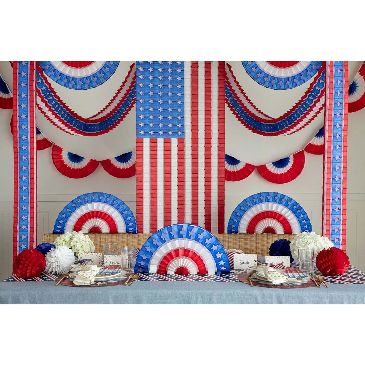 Fan Star Patriotic Small
