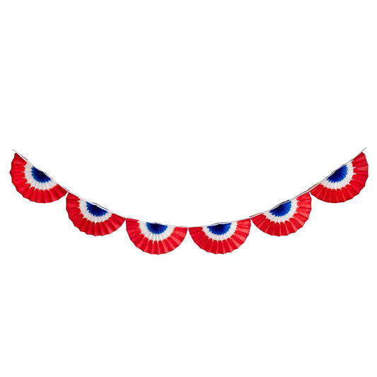 Honeycomb Patriotic Bunting